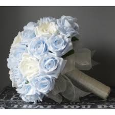 Best Blue Wedding Flowers The Brides Bouquet Uk In 2020 Blue Wedding Flowers Blue Rose Bouquet Pearl Bouquet Wedding