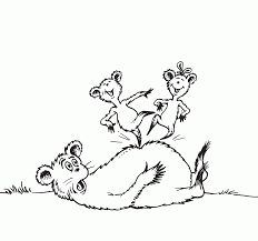 Hop On Pop Coloring Page Coloring Home Hop On Pop Dr Seuss Coloring Pages Dr Seuss Crafts