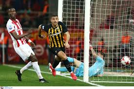 Η αεκ ήθελε, αλλά δεν μπορούσε να κοιτάξει στα μάτια τον αντίπαλό της. Miso Prwta8lhma Se 7 Lepta Mesa Sto Karaiskakh Video Fwto Aek365