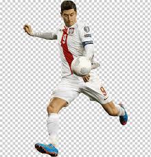 It is a very clean transparent background image and its resolution is 953x1350 , please mark the image source when quoting it. Robert Lewandowski Poland National Football Team Fc Bayern Munich Football Player Rendering Football Sport Sports Equipment Jersey Png Klipartz
