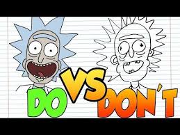 Birdman Rick And Morty Dos Don Ts Drawing Rick Sanchez From Rick And Morty In 1 Minute Challenge Youtube In 2020 Rick Sanchez Rick And Morty Drawings