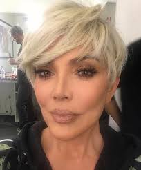 So, if you are a guy with blonde hair, try these for your next haircut. Kris Jenner Shares Photo Of New Blonde Pixie Haircut Hello