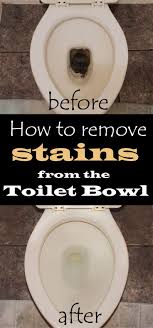 How To Remove Stains From The Toilet Bowl 101cleaningtips Net Toilet Cleaning Clean Toilet Bowl Stains Cleaning Toilet Stains