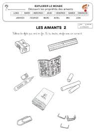 Les Aimants La Maternelle De Vivi Cahiers De Sciences Sciences En Maternelle Maternelle