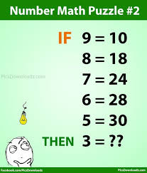Can You Solve This High Iq Number Math Puzzle 1 2 3 With Answer Maths Puzzles Mental Math Puzzles Math Puzzles Brain Teasers
