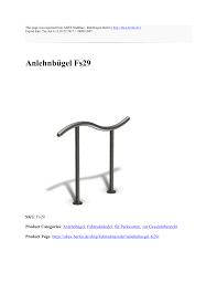 Hver uke vurderes og listes ny musikk for nrk p1s sendinger. Anlehnbugel Fs29 Abex Stahlbau Rohrbiegen Berlin Http Abex