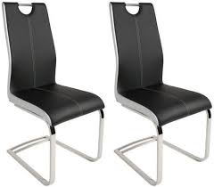 Also set sale alerts and shop exclusive offers only on shopstyle. Greenapple Rimini Black Faux Leather Dining Chair Pair Cfs Furniture Uk