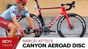 Jun 24, 2021 · canyon's sponsored riders, of which van der poel is the most notable, were forced to use modified versions of the 2021 aeroad cfr that the mechanics had drilled holes in, allowing for the cables to enter the frame. Marcel Kittel S Canyon Aeroad Cf Slx Disc Team Katusha S Pro Road Bike Youtube