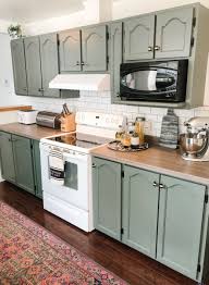 Sage Green Kitchen Cabinets In 2020 Green Kitchen Cabinets Pine Kitchen Cabinets Sage Green Kitchen