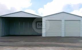 Building a carport costs between $3,217 and $9,604, averaging around $6,361. 48x26x9 Carport With Garage 48x26 Metal Carport With Garage Building