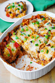 Black Bean And Butternut Squash Enchilada Casserole Easy Casserole Recipes Recipes Butternut Squash Casserole