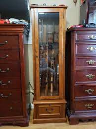 Buy products such as sentinel 18 gun fully convertible cabinet, black, fortress 10 gun safe with combination lock at walmart and save. American Furniture Classics 8 Gun Cabinet Walmart Com Walmart Com