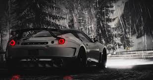 The Beauty Of Night And Rain With Luxury Car Wallpapers Lotus Car Car