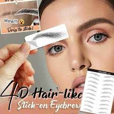 L'oreal paris brow artist micro tattoo маркер для бровей cc brow 3d brow liner. 10 Pairs 3d Bionic Tattoo Eyebrows Sticker Waterproof Lasting Eye Brow Stickers Semi Permanent Tattoo Eyebrow Patch Eye Brow Stickers Make Up Cosmetic Shopee Indonesia