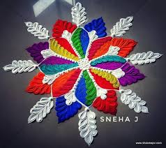 The Next Diwali Rangoli Image Is One Of The Best Rangoli Designs You Will See With This White Ran Rangoli Designs Rangoli Designs Diwali Rangoli Designs Flower