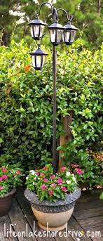 Garden Things Solar Lights Diy Diy Garden Flower Planters