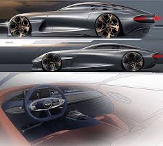 Genesis Essentia Concept Sketches By Arseny Kostromin Top And Guillermo Mignot Bottom Story On Form With Images Car Design Sketch Concept Car Sketch Automotive Design