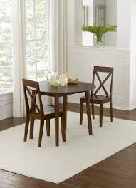 Drop Leaf Dining Set Linon 98244dwal 01 Kd By Linon 286 99 The Dark Walnut Finish Small Dining Room Table Round Dining Table Sets Kitchen Table Settings