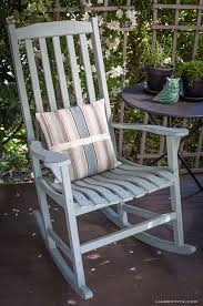 Intimidated by the idea of upholstering a chair? Diy Vintage Painted Rocking Chairs