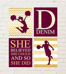 Pin On Sports Art For Girls And Boys