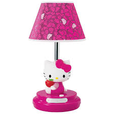 Hello Kitty 16 5 In Pink Hello Kitty Table Lamp Kt3095am The Home Depot In 2020 Hello Kitty Lamp Hello Kitty Bedroom Pink Table Lamp