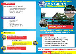 Download Template Brosur Penerimaan Siswa Baru Ppdb Download Gratis Cdr Goliketrik Brosur Desain Brosur Desain Banner