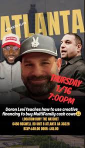 🚨 Heads UP! 🚨 I was invited to speak about multifamily real estate  investments in Atlanta, one of my favorite places to work in real estate,  in front of my favorite type