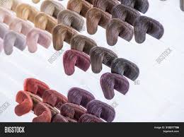 Hair Color Chart Image Photo Free Trial Bigstock