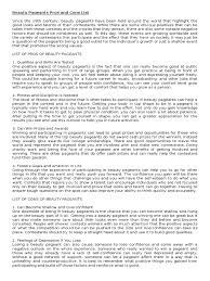 7 Beauty Pageants Pros And Cons List Pdf Competition Beauty