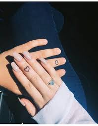 Tiny Finger Tattoo In 2020 Little Heart Tattoos Small Heart Tattoos Finger Tattoos