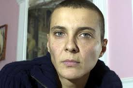 Everyone in the crowd is standing face forward, mesmerized by the scourging, but satan glides sideways through the crowd. Rosalinda Celentano Wikipedia