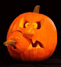 Carve a face into your pumpkin, which reflects the emotion of shock or fright. Easy Pumpkin Carving Ideas Pumpkin Carvings Ideas Others Awesome Imaginative Carved P Halloween Pumpkins Carvings Designs Scary Pumpkin Scary Pumpkin Carving