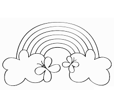 Here's a set of free printable alphabet letter images for you to download and print. Rainbow And Butterflies Coloring Page Free Printable Coloring Pages For Kids