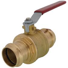 24020 - Viega 24020 - 1-1/2" ProPress Bronze/Brass Full Port ...