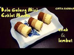 Dan masak hingga mengering, dinginkan. Bolu Gulung Mini Coklat Mocha Youtube Kue Gulung Kue Lebar Resep Pisang