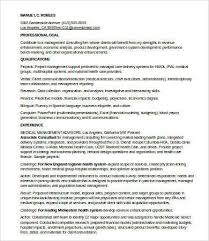 management consulting resume templates