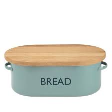 typhoon vintage kitchen blue bread bin