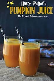 Copycat Harry Potter Pumpkin Juice Recipe Fun Halloween Party Recipe Or Just For Movie Night With The K Receitas De Harry Potter Receitas Abobora Harry Potter