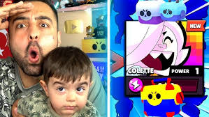 OĞLUM COLETTE VE 2 SAVAŞCI ÇIKARTTI 😱 BRAWL STARS !