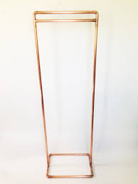 Portemanteau En Cuivre Support A Vetement Rail De Vetements Supports A Vetements Porte Manteaux Cuivre