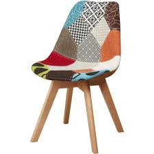 Check out our chaise scandinave selection for the very best in unique or custom, handmade pieces from our dining chairs shops. Chaise Mexican Patchwork Style Scandinave Bobochic