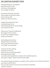 The Christian Alphabet Poem Encouraging Poems Alphabet Poem Inspirational Poems