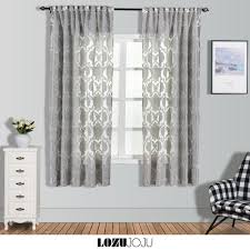 Yuk yang punya anak perempuan, mau mendesain kamar anaknya nih bisa memilih motif sofia. Lozujoju Eropa Pendek Gorden Untuk Ruang Tamu Elegan Panel Tetes Jendela Kamar Tidur Warna Coklat Tulle Kain Transparan Bunga Tirai Aliexpress