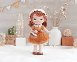 Amigurumi Pattern Doll Crochet for Zoey Doll PDF Pattern