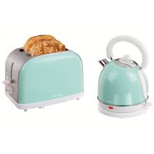Domoclip Set Bouilloire Et Grille Pains Vintage Vert Dod136v Vente Petit Electromenager Et Gros Electromenager