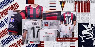 Pogoń szczecin zakończy sezon 2020/21 pko ekstraklasy z brązowym medalem. Pogon Szczecin 19 20 Home Away Kits Revealed Footy Headlines