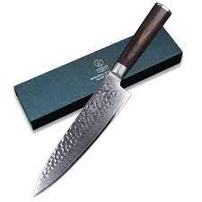 Check spelling or type a new query. Damascus Chef Knife 8 Yarenh With Brown Wood Handle Usa Damascus Steel Store Knife Damascus Steel Chef Knife