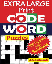 With these 10 sites, you can find free easy crosswords to print, puzzles, and other resources to keep you bus. 9781532837166 Extra Large Print Codeword Puzzles Volume 1 Extra Large Print Codeword Puzzles For Challenged Eyes Abebooks Lubandi J S Jaja Media 153283716x