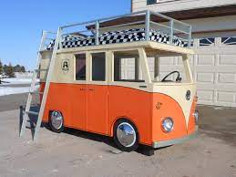 1973 vw bus high top camper van. The Micro Bus Bunk Bed And Playhouse 14 Steps With Pictures Instructables