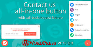 All In One Support Button Callback Request Whatsapp Messenger Telegram Livechat And More Social Communication Wordpress Plugins Call Backs